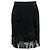 Yves Saint Laurent Gonna anni '90 Nero