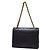 Chanel Vintage Classic Double Flap Quilted Lambskin Medium Nero - vista 2