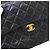 Chanel Vintage Classic Double Flap Quilted Lambskin Medium Nero - vista 7