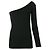 Autre Marque Top Romeo Gigli principios de los 2000 Negro