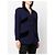Chanel Wolljacke Lila mit Samt-Details - Ansicht 3