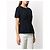 Top Peplum Chanel de Lana Azul con Cinturón - vista 3