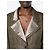 Blazer Chanel Cropped de Lana Mohair Caqui - vista 2