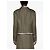 Blazer Chanel Cropped de Lana Mohair Caqui - vista 4