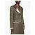 Blazer Chanel Cropped de Lana Mohair Caqui - vista 5