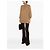 Jersey Chanel Beige de Pelo de Camello - vista 3