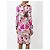 Missoni Langarmkleid aus Viskose Rosa Pink - Ansicht 3