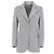 Chanel Jacke aus grauem Stretch-Stoff