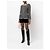 Chanel Bouclé Wolle Blazer Kariert Grau - Ansicht 2