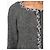 Chanel Bouclé Wolle Blazer Kariert Grau - Ansicht 3