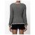 Chanel Bouclé Wolle Blazer Kariert Grau - Ansicht 4