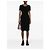 Vestido midi Chanel de lã e seda preto - vista 3