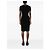 Vestido midi Chanel de lã e seda preto - vista 5