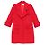 Autre Marque Abrigo Chanel de cachemira rojo Roja