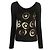 Autre Marque T-shirt Versace anni 2000 Nero