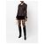 Chanel Jacke Bordeaux Lurex - Ansicht 4