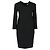 Jil Sander Kleid 2010s Schwarz