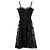 Vestido Yves Saint Laurent de los 80 Negro