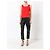 Top sin mangas de algodón rojo Balenciaga Roja - vista 2
