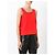 Top sin mangas de algodón rojo Balenciaga Roja - vista 3