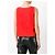 Top sin mangas de algodón rojo Balenciaga Roja - vista 4
