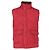 Barbour Polarquilt Steppweste rot Baumwolle
