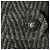 Abrigo Chanel de lana negro con estampado herringbone y capa - vista 7