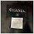 Abrigo Chanel de lana negro con estampado herringbone y capa - vista 8