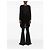 Blusa Chanel de seda plisada negra Negro - vista 3