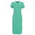 Vestido polo Malo de algodón verde