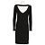 Versace Jeans Couture Kleid Schwarz Midi