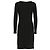 Versace Jeans Couture Kleid Schwarz Midi - Ansicht 3