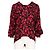 Blusa Guy Laroche anni 80 Rosso