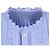 Autre Marque Abito A.N.G.E.L.O. Vintage Cult anni '50 Blu chiaro - vista 4