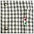 Camicia Moschino in Flanella di Cotone a Quadri Bianco e Nero - vista 3