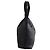 Borsa a tracolla Longchamp Roseau in pelle nera Nero - vista 2