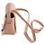 Borsa a tracolla Longchamp in pelle beige - vista 2
