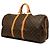 Borsa da viaggio Louis Vuitton Monogram Keepall Bandouliere 55 Marrone - vista 2
