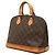 Borsa a mano Louis Vuitton Monogram Alma PM Marrone - vista 2
