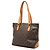 Borsa Tote Cabas Piano Louis Vuitton Monogram Marrone - vista 2