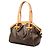 Borsa a tracolla Louis Vuitton Monogram Tivoli GM Marrone - vista 2