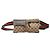 Borsa cintura Gucci GG Canvas Web con doppia tasca Beige