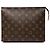 Beauty case Louis Vuitton Monogram marrone 26 Clutch Bag