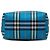 Borsa a mano Burberry Mini House Check Canvas Blu - vista 3