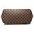 Borsa Tote Louis Vuitton Damier Ebene Neverfull MM Marrone - vista 3