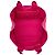 Borsa Tote Satchel Prada Canvas Canapa Logo Rosa - vista 4
