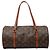 Borsa a mano Louis Vuitton Monogram Papillon 30 Marrone
