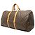 Borsa da viaggio Louis Vuitton Monogram Keepall 60 Marrone - vista 2