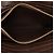 Cartera larga Louis Vuitton Damier Ebene Sarah Brown Castaño - vista 4