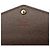 Cartera larga Louis Vuitton Damier Ebene Sarah Brown Castaño - vista 5